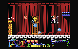 The Addams Family  screensoh giochi per emulatore c64