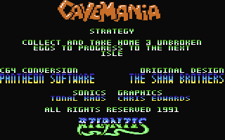 Cavemania  c64