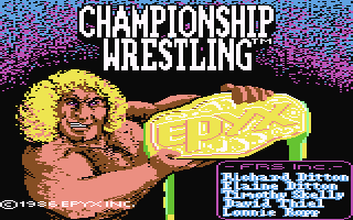 Championship Wrestling  c64