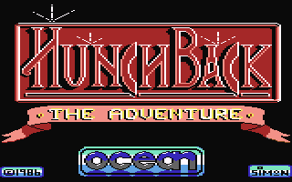 Hunchback the Adventure  c64