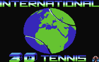 International 3D Tennis  c64