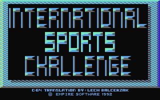 International Sports Challenge  c64