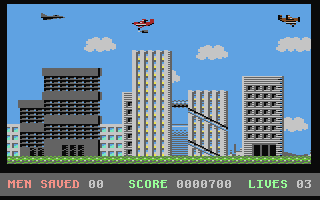 Kamikaze  screensoh giochi per emulatore c64