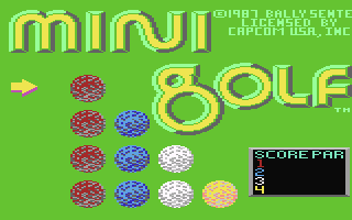 Mini Golf  c64