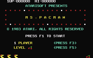 Ms. Pacman  c64