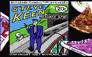 Steve Keene Private Spy  c64