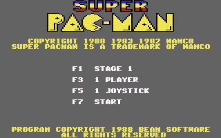 Super Pac-Man  c64