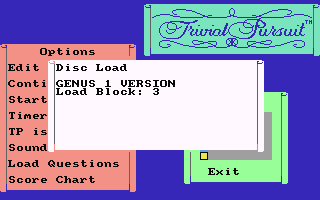 Trivial Pursuit  screensoh giochi per emulatore c64