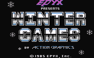 Winter Games  c64