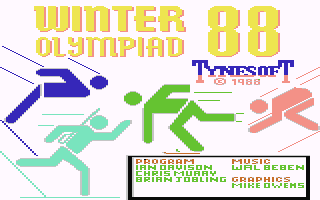 Winter Olympiad '88  c64