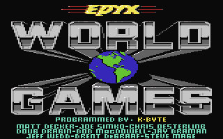 World Games  c64