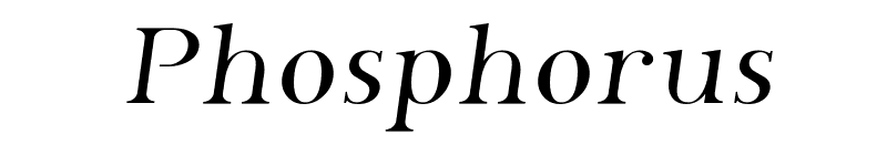 Phosphorus